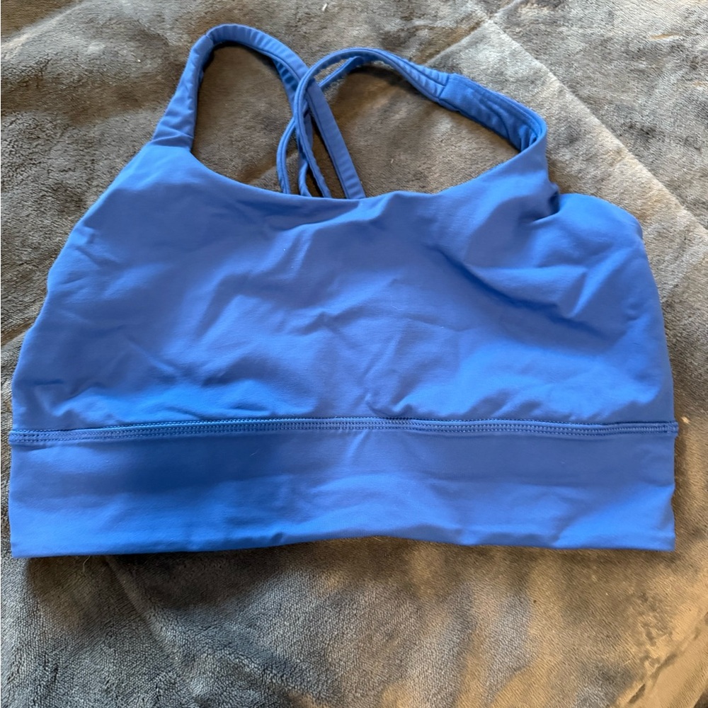 Lululemon Sports Bra Size 8 cobalt blue